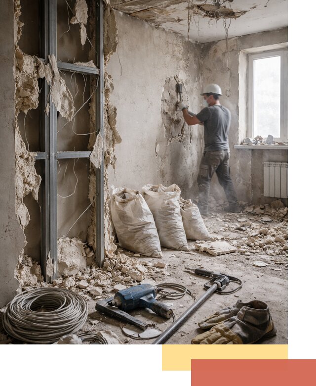 Профессиональный демонтаж зданий и конструкций в Заинске