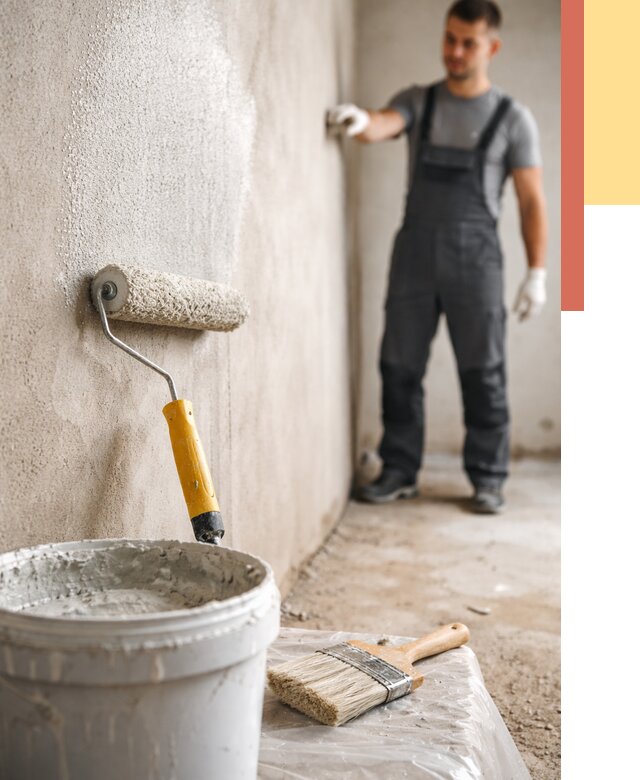 Нанесение бетоноконтакта на стены в Заинске от 4271 руб. быстро и недорого | ОТДЕЛОЧНИК-Знс