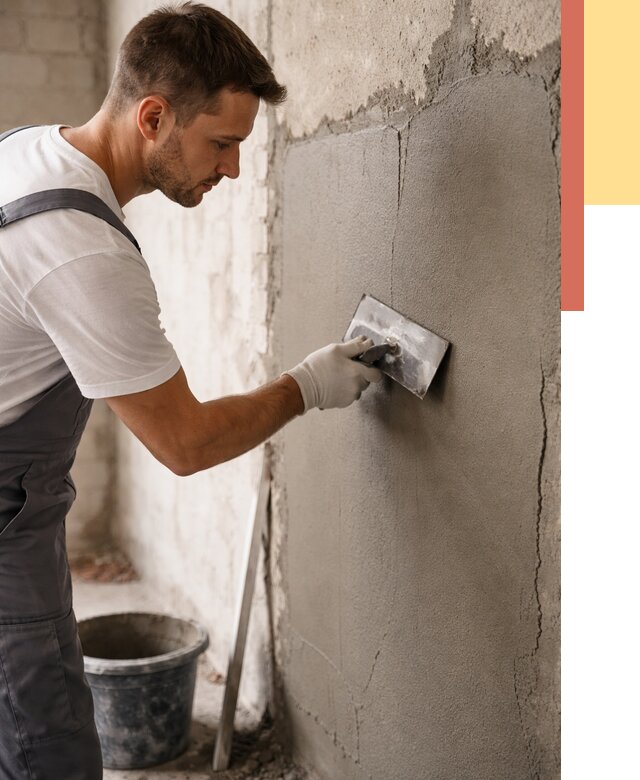 Штукатурка стен под плитку в Заинске от 4271 руб./м2 — выравнивание под плитку | ОТДЕЛОЧНИК-Знс