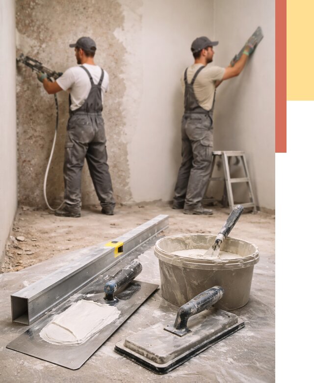 Штукатурка стен под обои в Заинске от 4576 руб./м2 — выравнивание под обои | ОТДЕЛОЧНИК-Знс