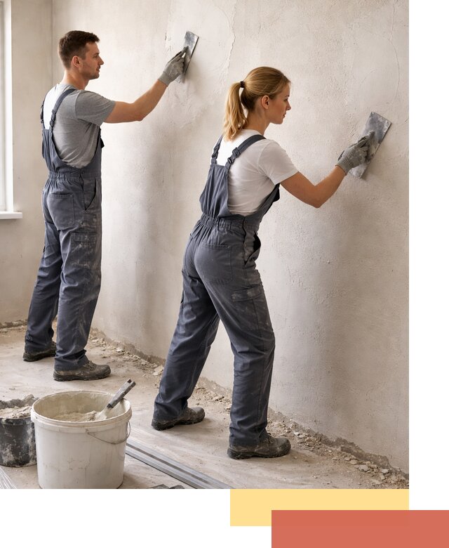 Штукатурка стен под обои в Заинске профессионально и быстро