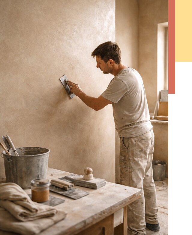 Марокканская штукатурка таделакт в Заинске под ключ от 4271 руб. | ОТДЕЛОЧНИК-Знс