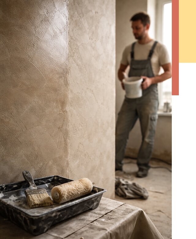 Нанесение воска на штукатурку в Заинске от 3559 руб. | Услуги ОТДЕЛОЧНИК-Знс