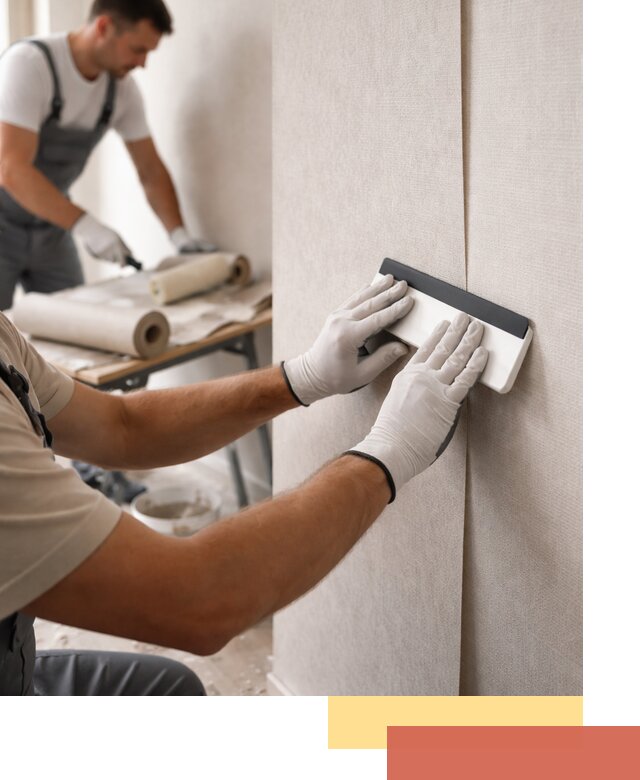 Поклейка обоев под покраску в Заинске профессионально и быстро