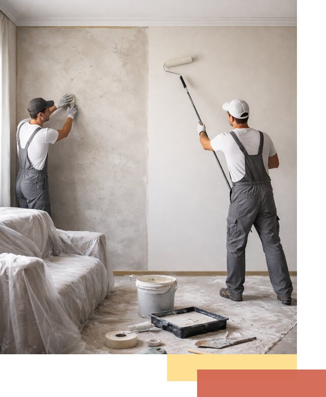 Покраска стен антивандальной краской в Заинске