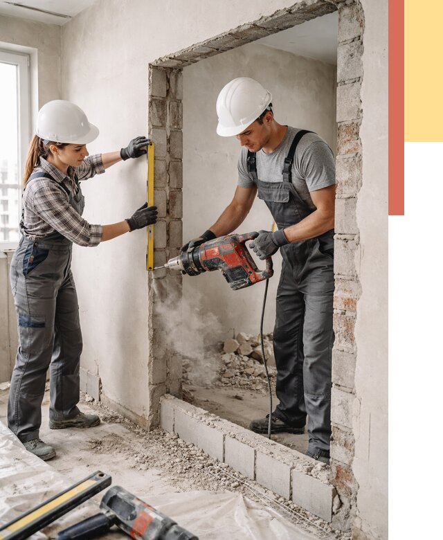 Создание проемов в стенах в Заинске от 6610 руб. — алмазная резка и расширение | ОТДЕЛОЧНИК-Знс