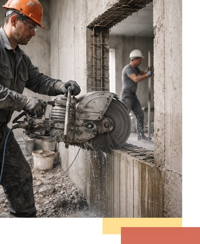 Алмазная резка проемов в Заинске быстро и точно