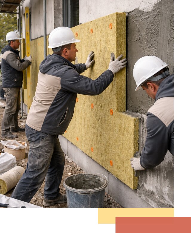 Утепление стен минватой в Заинске — тепло и звукоизоляция