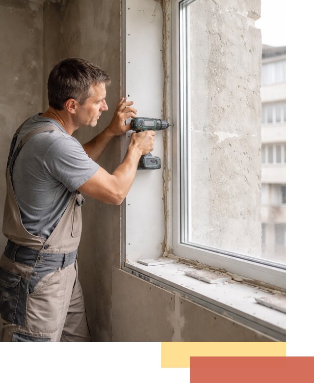 Монтаж гипсокартонных откосов в Заинске под ключ