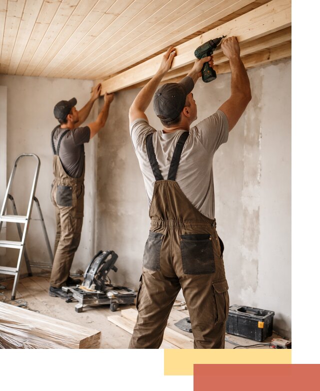 Монтаж потолка из вагонки в Заинске профессионально и аккуратно