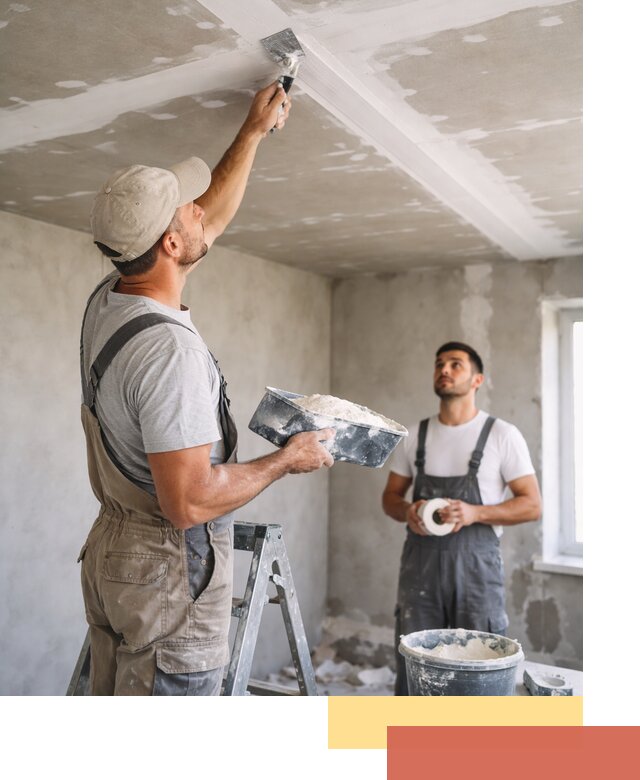 Обработка швов потолка ГКЛ в Заинске: качественная заделка и шпатлевка