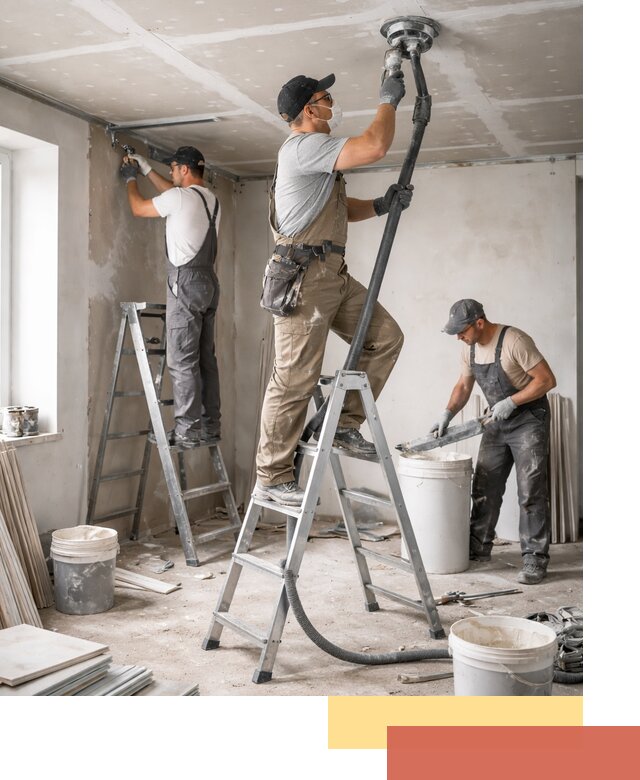 Ремонт потолка из гипсокартона в Заинске: быстрый и качественный монтаж